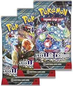 Pokemon TCG: Spanish Scarlet & Violet 07 Stellar Crown- Sleeved Booster Case