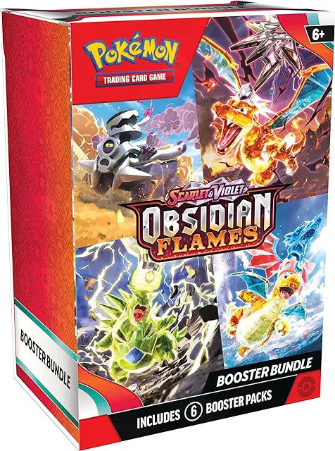 Pokémon TCG: Scarlet & Violet 03- Obsidian Flames -- Booster Bundle Unit EN (6 bst )