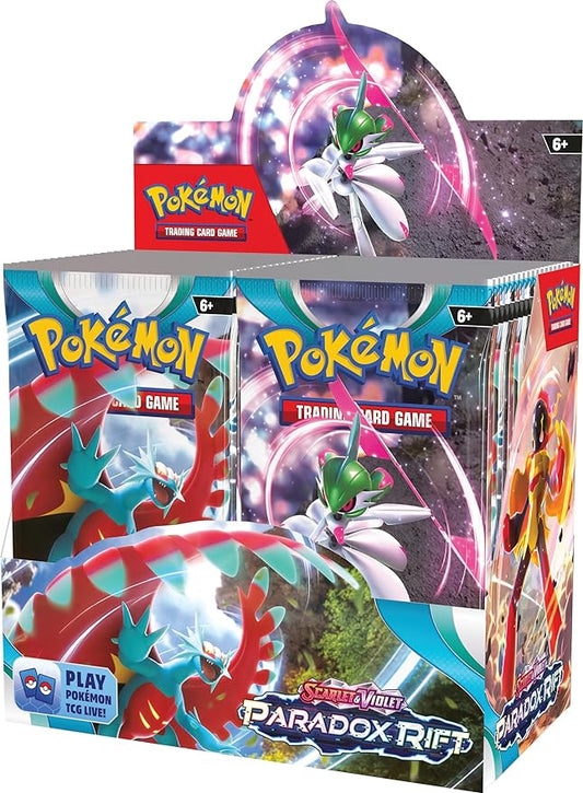 Pokemon TCG: Scarlet & Violet 04 Paradox Rift- Booster Display