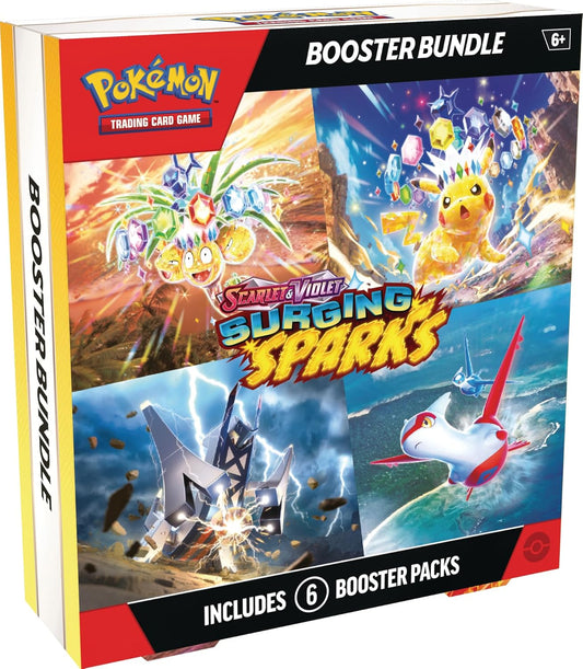 Pokemon TCG: Scarlet & Violet 08 Surging Sparks- Booster Bundle