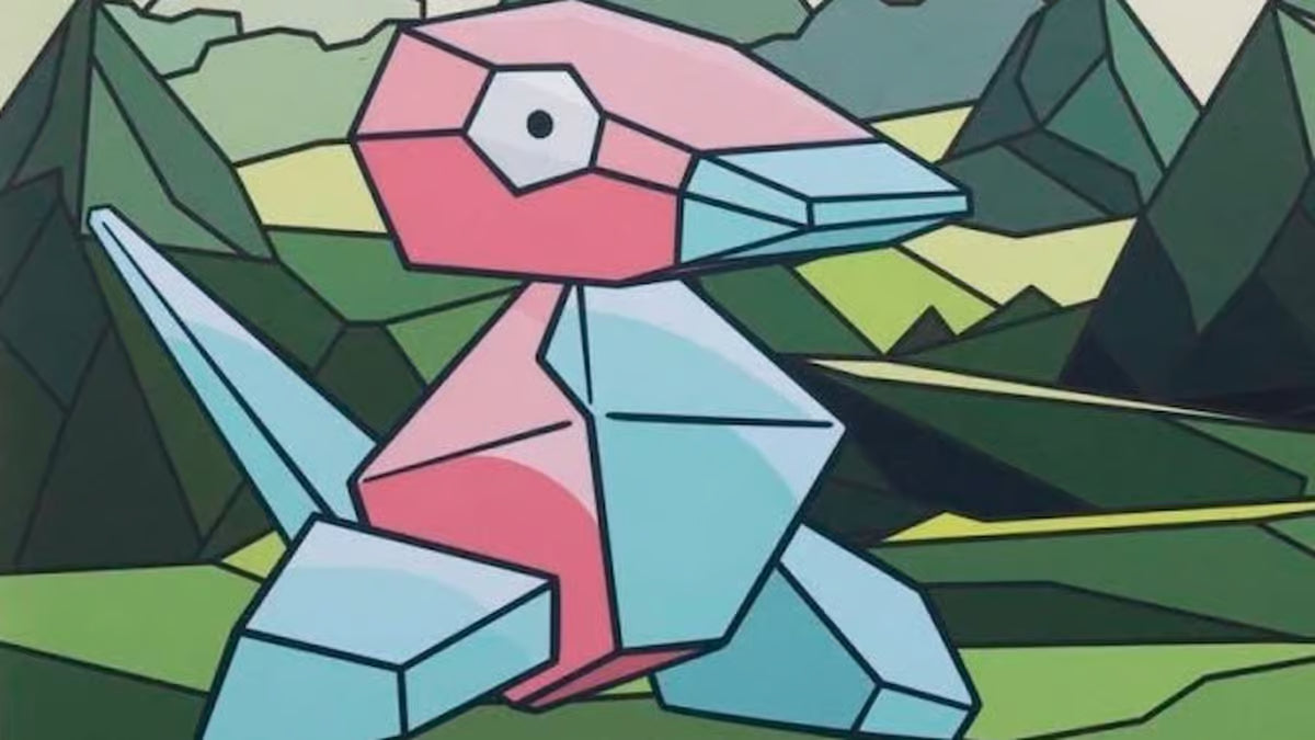 Porygon & Polygons Playmate Pokemon Center