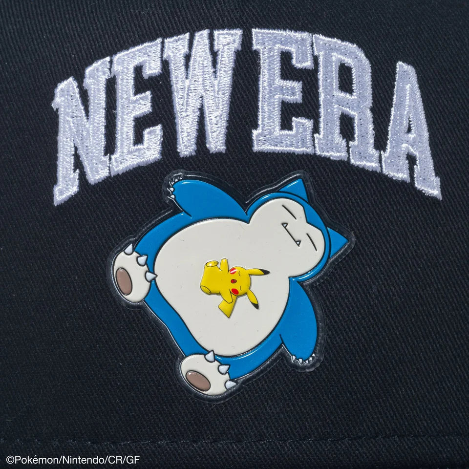 NEW ERA + POKEMON Pikachu Snorlax Negro