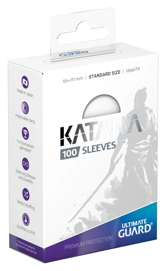 Ultimate Guard Katana Sleeves Standar Size 100 Blanco