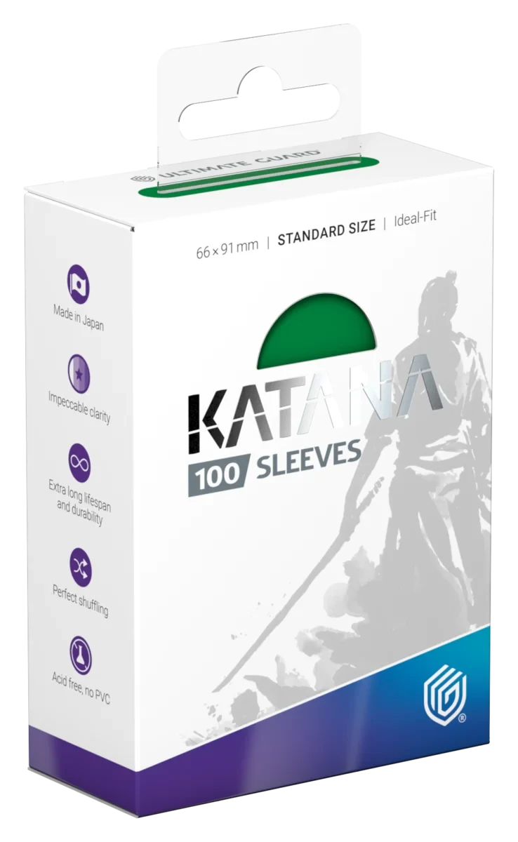 Ultimate Guard Katana Sleeves Standar Size 100 Jade Garden