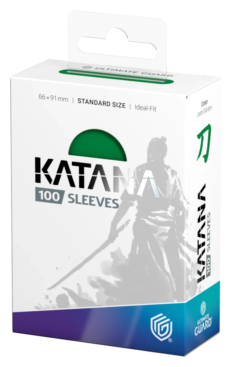 Ultimate Guard Katana Sleeves Standar Size 100 Jade Garden