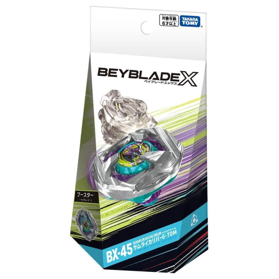 Beyblade X BX-45 SAMURAI CALIBUR -6-70M