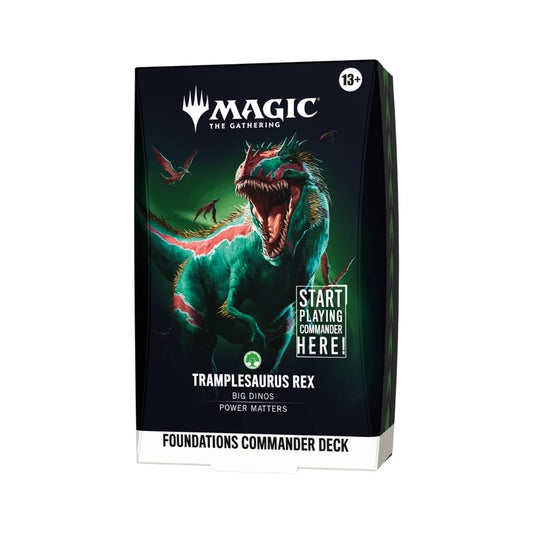 Foundations Commander Deck Tramplesaurus Rex