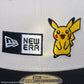 NEW ERA + POKEMON Pokémon Pikachu Box Logo Piedra Visera Negra