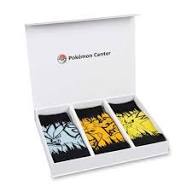 Calcetines zapdos, articuno y moltres Pokemon Center