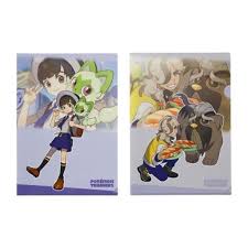 Carpeta transparente a4 Florian & Sprigatito pokemon trainers
