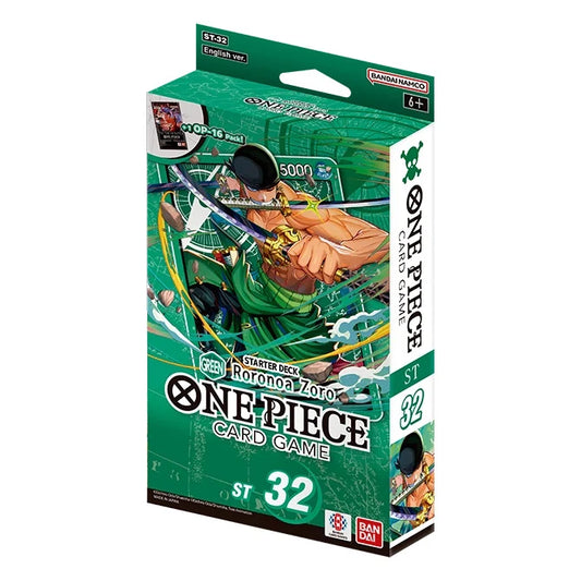 One Piece Starter Deck Green Roronoa Zoro ST-32