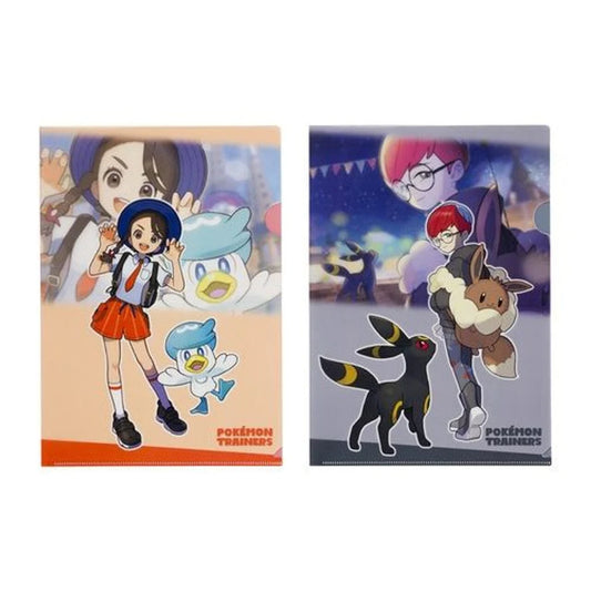 Carpeta transparente a4 Penny y Umbreon pokemon trainers