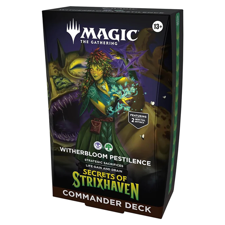 Magic Strixhaven - Commander Deck Witherbloom Pestilence Inglés