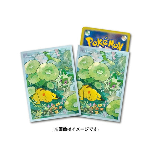 Protector de Cartas Premium: Pikachu y sprigatito