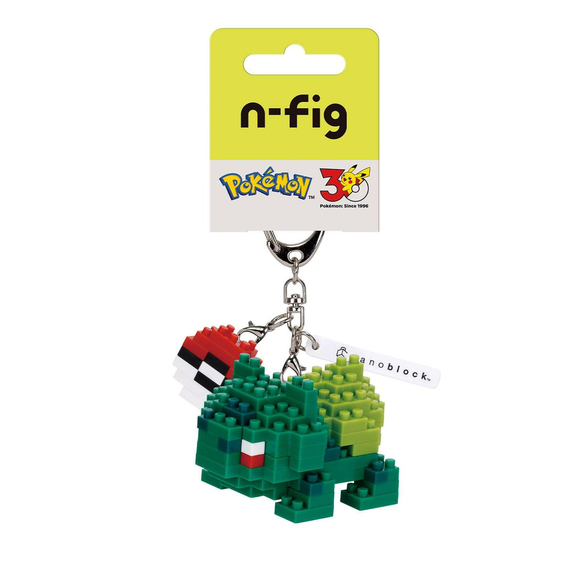Llavero Nanoblocks n-fig Bulbasaur