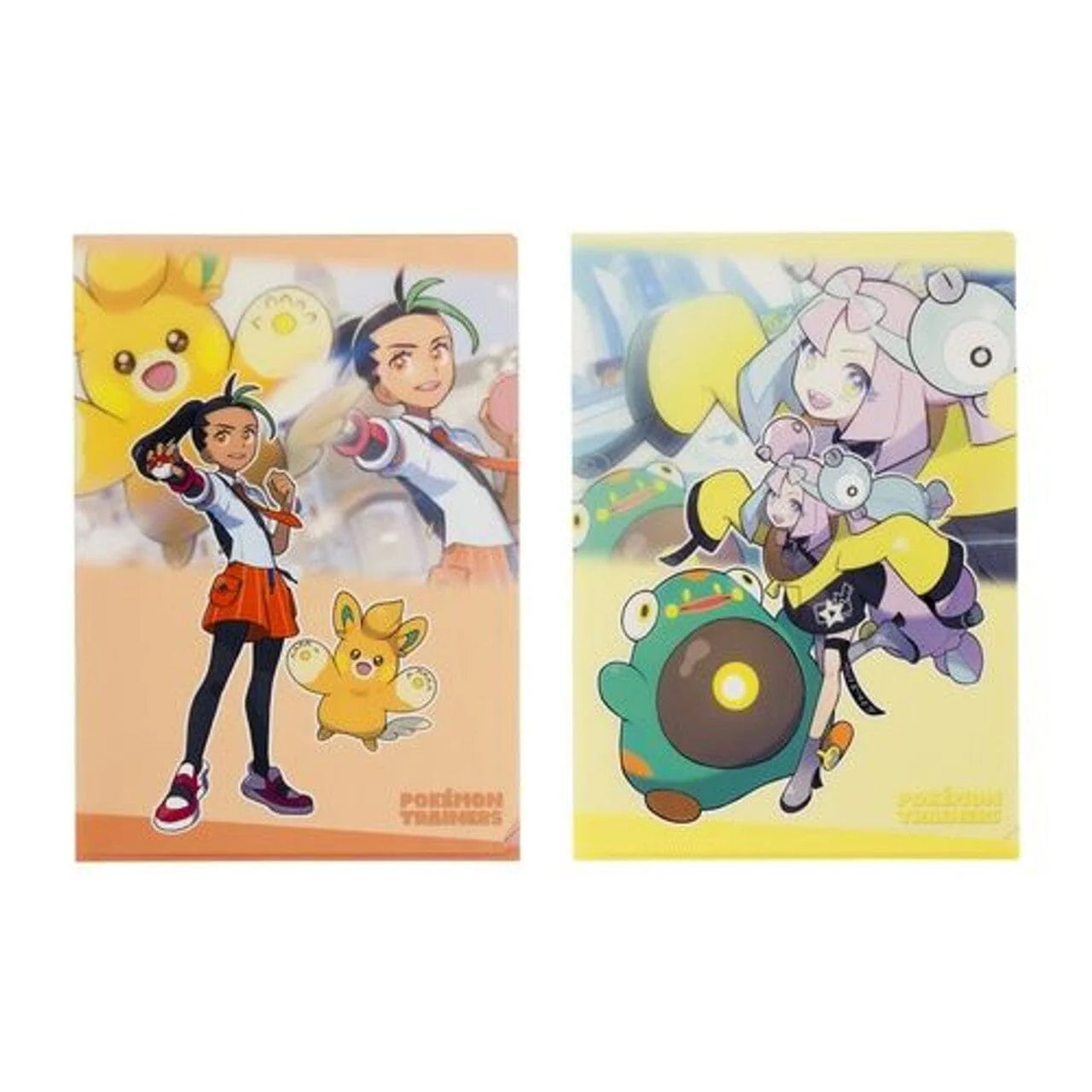 Carpeta transparente a4 Nemona & Pawmo pokemon trainers