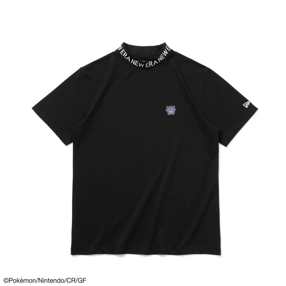 NEW ERA + POKEMON Camiseta deportiva de manga corta con cuello medio Pokémon Gengar Negro