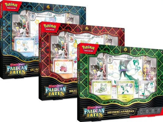 Paldean Fates- Pokémon ex Premium Collection case