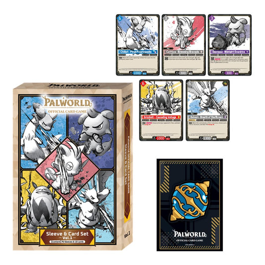 Palworld  Sleeve & Card Set Vol.1