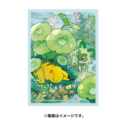 Protector de Cartas Premium: Pikachu y sprigatito