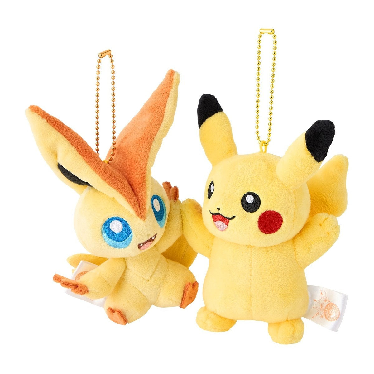 Llavero Stting Cuties Victini y Pikachu