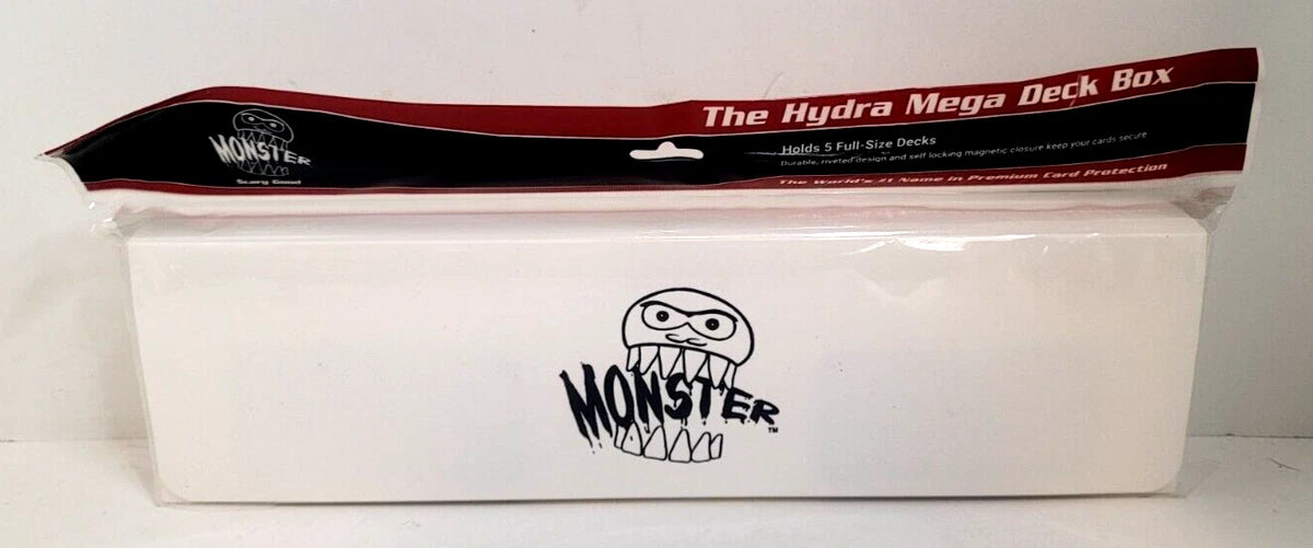 Monster Magnetic The Hydra Mega deck  Storage Box Blanco