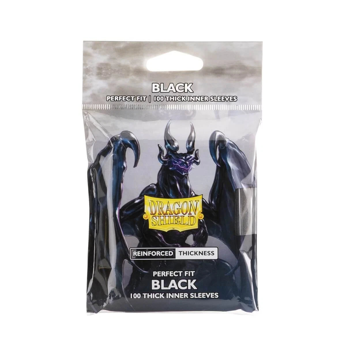 Dragon Shield Sleeves: Perfect Fit Black Reinforced (100 ct.)