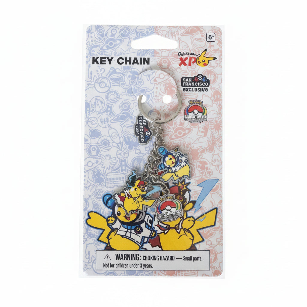 Llavero Multidije Pikachu - Edición Exclusiva San Francisco Pokémon World Championships / XP