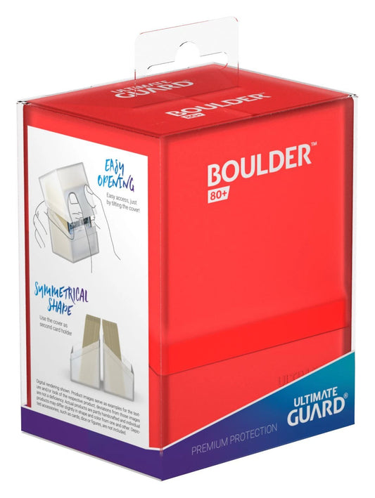 Ultimate Guard Boulder +80 Ruby