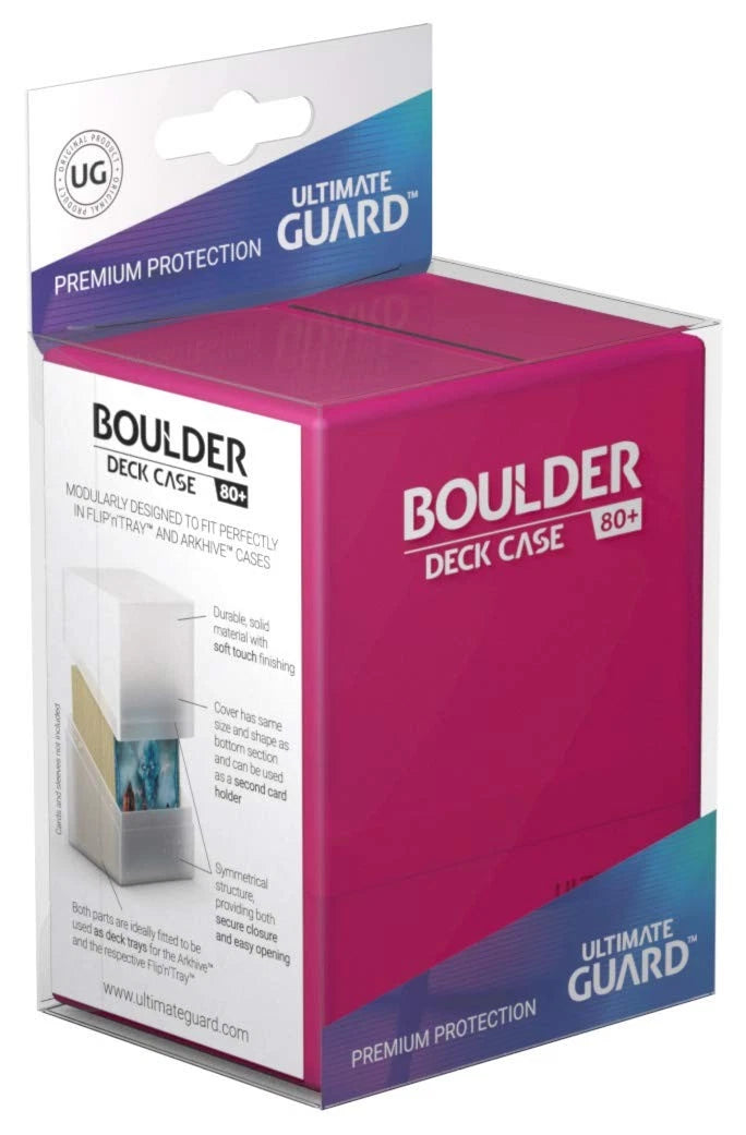 Ultimate Guard Boulder 80+ Rhodonite