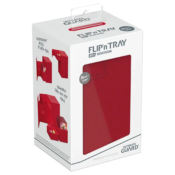Ultimate Guard Twin Flip 'n' 160+ color rojo