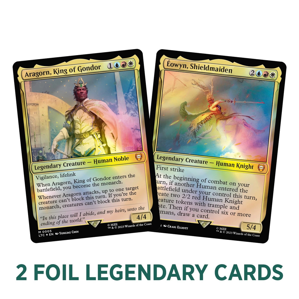 Magic The Hobbit Lord of the Rings Tales of Middle-Earth Commander Deck  Food and Fellowship  Riders of Rohan