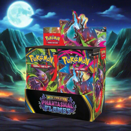 Phantasmal Flames Booster Display ME02 Ingles