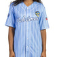 Jersey de Béisbol Worlds 2026 Pinstripe Blue (XS)