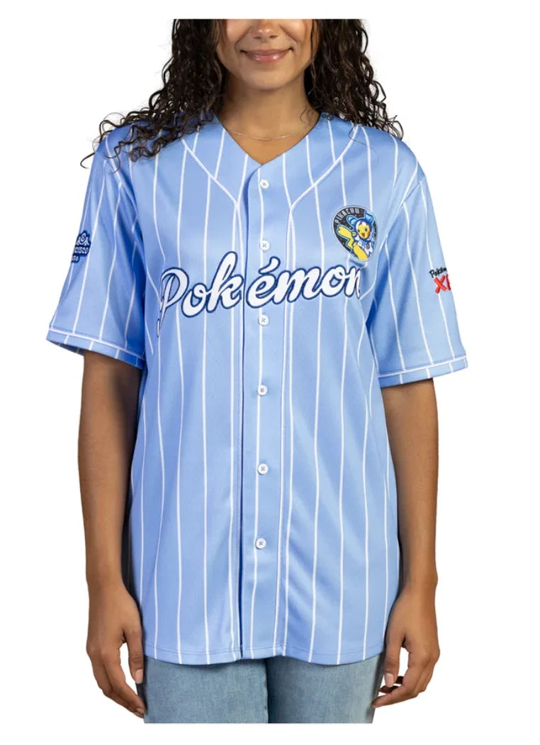 Jersey de Béisbol Worlds 2026 Pinstripe Blue (XS)