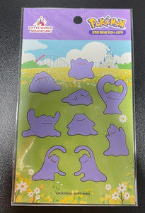 Ditto planilla de calcomanias pokemon lotte world Corea