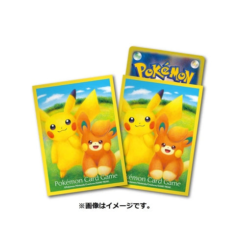 Protector de Cartas Premium: Pikachu y pawmi