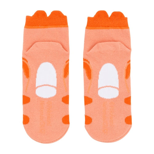 Calcetines cortos tatsugiri (naranja forma recortada) (23-25 cm)