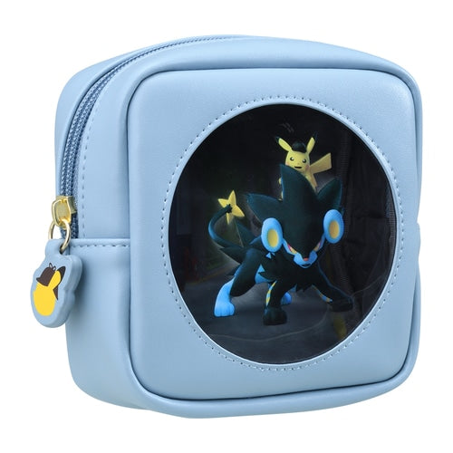 Bolsa con ventana de Detective Pikachu regresa con Luxray y Pikachu.