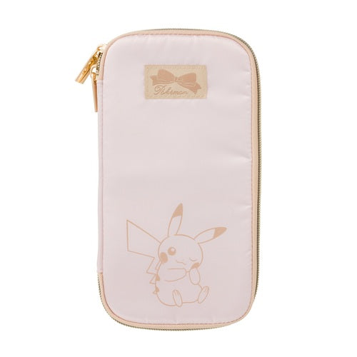 Set de Brochas de Maquillaje con Estuche Pikachu, Raichu, Pichu