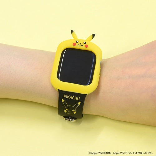 Funda Pikachu de Silicona Compatible con Apple Watch 41/40mm