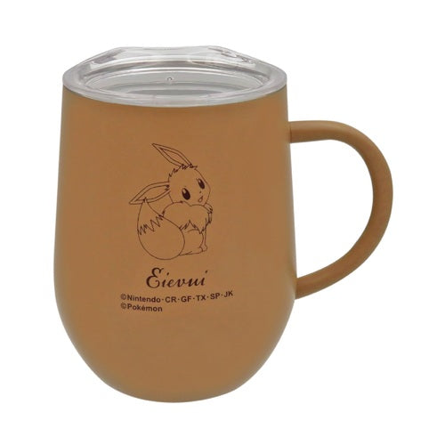 Taza Eevee de acero inoxidable con tapa