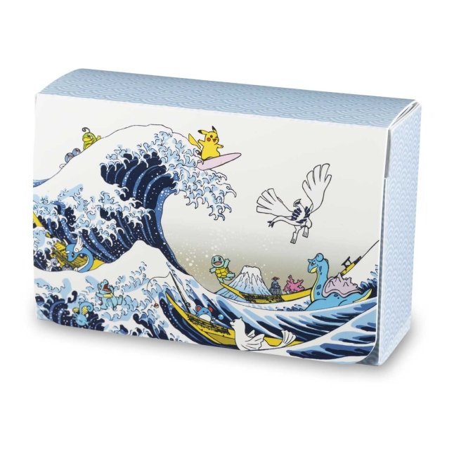 Great Wave Pikachu & Friends Double Deck Box