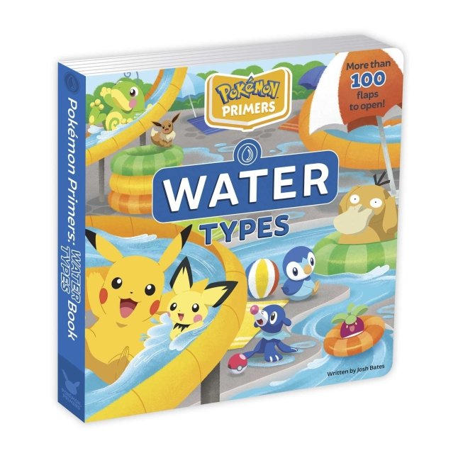 Libro pokemon tipo Agua