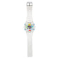 Reloj digital color blanco