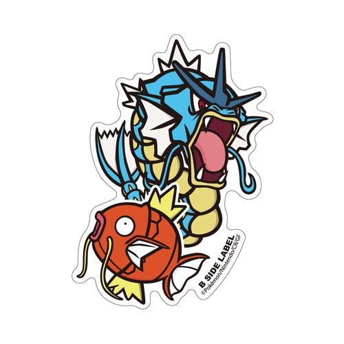 Stickers Gyarados y magikarp